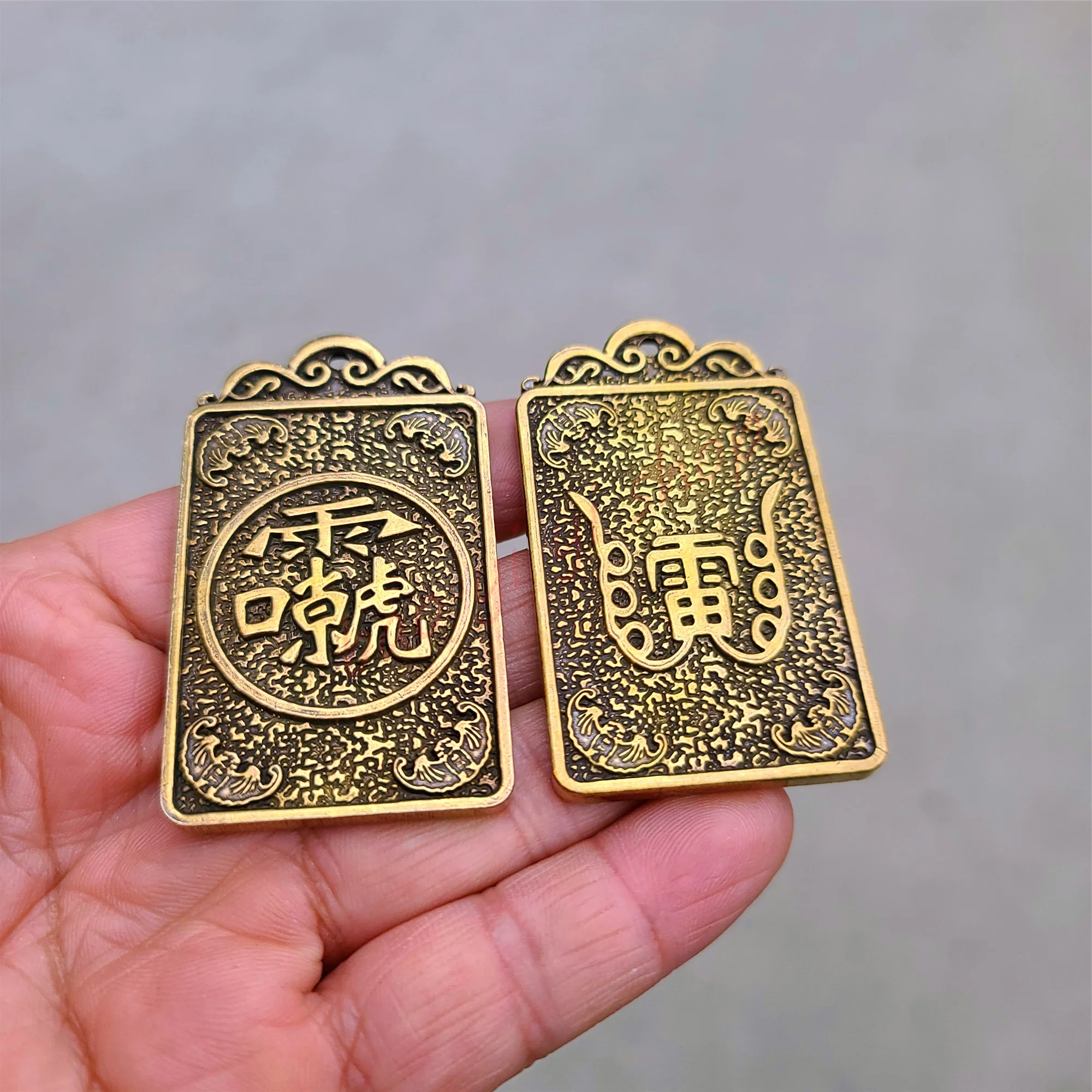 

Таонистские изделия, подвеска Leizu из чистой меди, изысканный Медный кулон