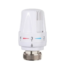 Temperature Control Valves With Scale Thermostatic Radiator Control Valves Head for Water/Floor Heating Dedicated Dropship