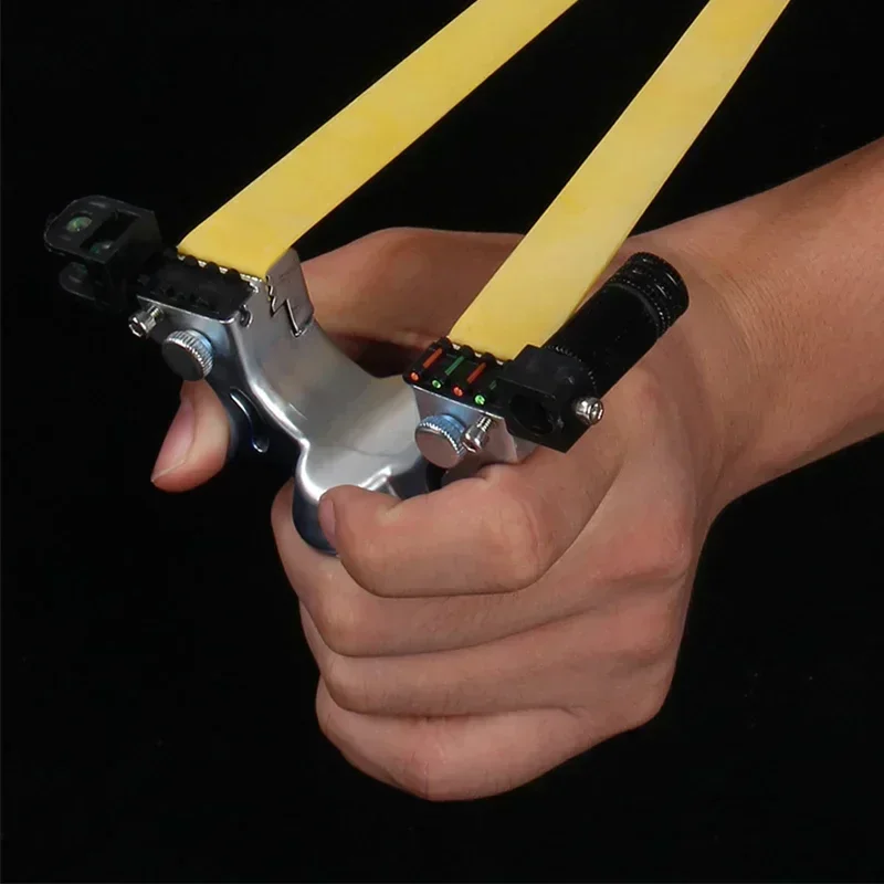 Laser Shooting Slingsshot High Precision Sling Outdoor Hunting Slingshot for Hunting High Precision Catapult Tirachinas Caza 6