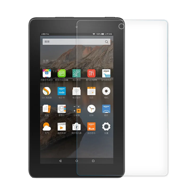

9H Tempered Glass Screen Protector For Kindle Fire HD 8 Plus 2020 8.0" Tablet Bubble Free Scratch Proof HD Clear Protective Film