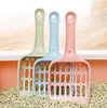 New pet cat litter shovel Candy-colored high-value horizontal handle cat toilet shovel feces cleaning cat cleaning supplies 2