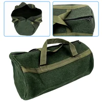 Car Maintenance Tool Kit Canvas Car Repair Hardware Car Repair Tool Kit Auto Canvas Tools Storage Bag Tote Pouch Organizer 2