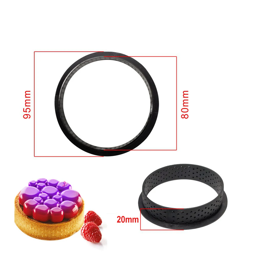 4/6/8/10 Uds. Anillo para tarta, molde perforado para pastel, anillo  circular para Mousse redondo, utensilios para hornear postre francés,  cortador de pastelería, herramientas de decoración DIY - AliExpress 15, image size:1000x1000