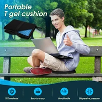 Foldable Gel Seat Cushion Soft TPE Car Cooling Seat Cushion Portable Travel Chair Mat Home Office Chair Cushion Car Accessories 2