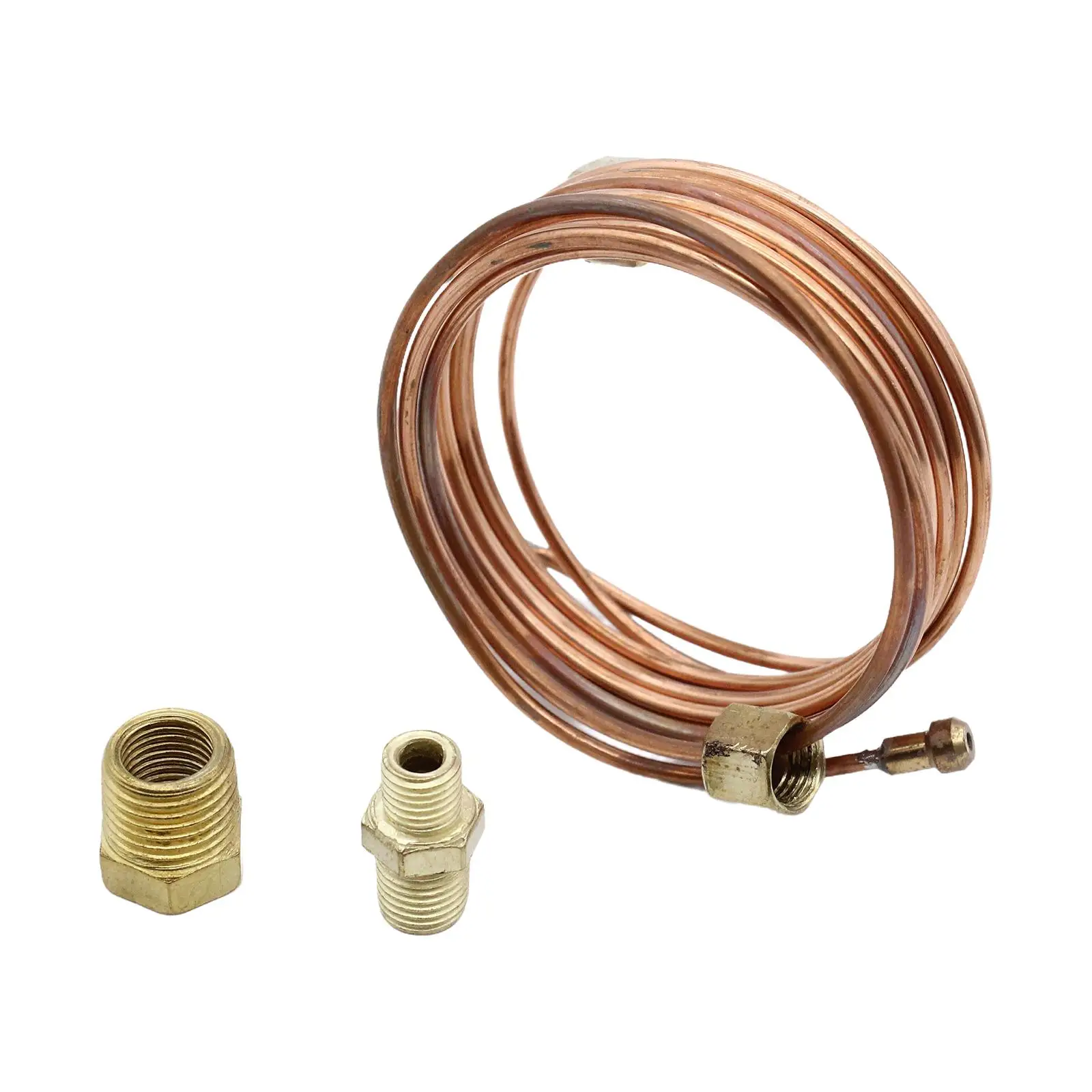 Oil Pressure Gauge Tubing Set 3224 with Fittings 72 inch Repair Parts Durable Replacement Easy to Install Tubing Installation