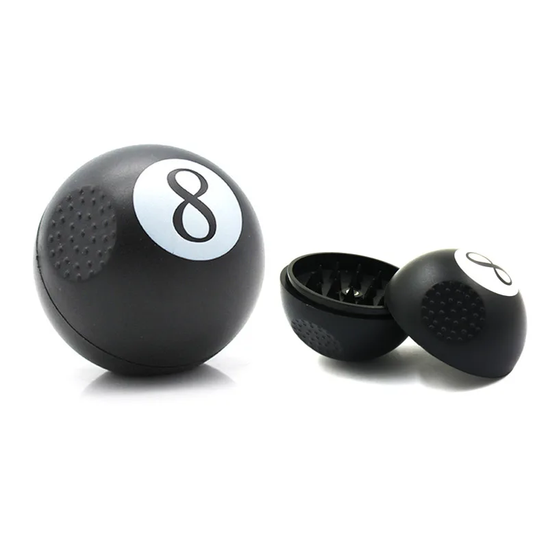 60mm 3 Layers Ball Shape Herb Tobacco Grinder Crusher Cigarette Grinder Crusher Plastic Leaf Herbal Tobacco Hand Muller