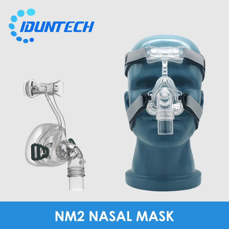 BMC CPAP 鼻マスクフルフェイスマスクチューブ調整可能なストラップ