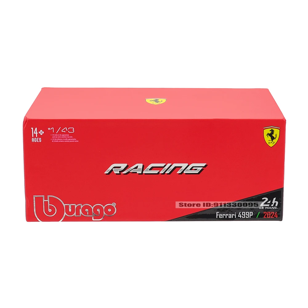 Luxury Diecast Ferrari 2024 499P with Acrylic Display