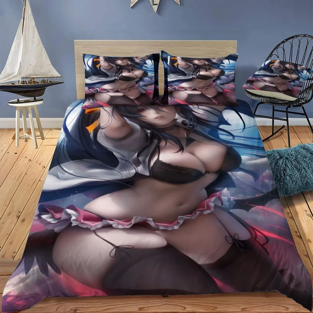 

Комплект постельного белья Akeno, модная детская простыня, пододеяльник, наволочка, кровать, домашний текстиль