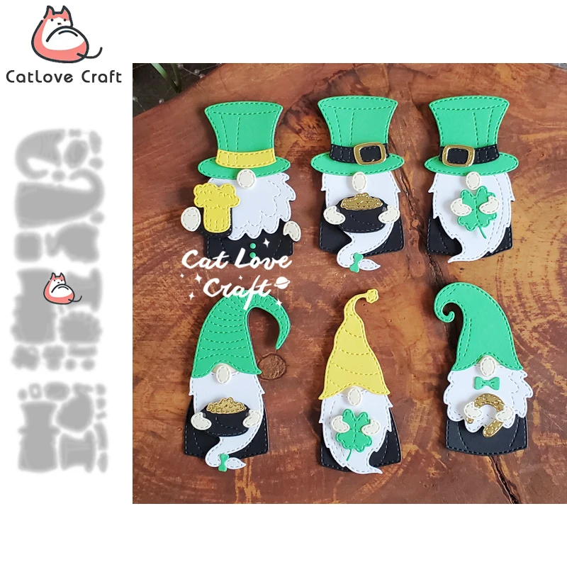 Matrices Découpe GNOME Noël - Dies Scrapbooking Pour Cartes Et 799978