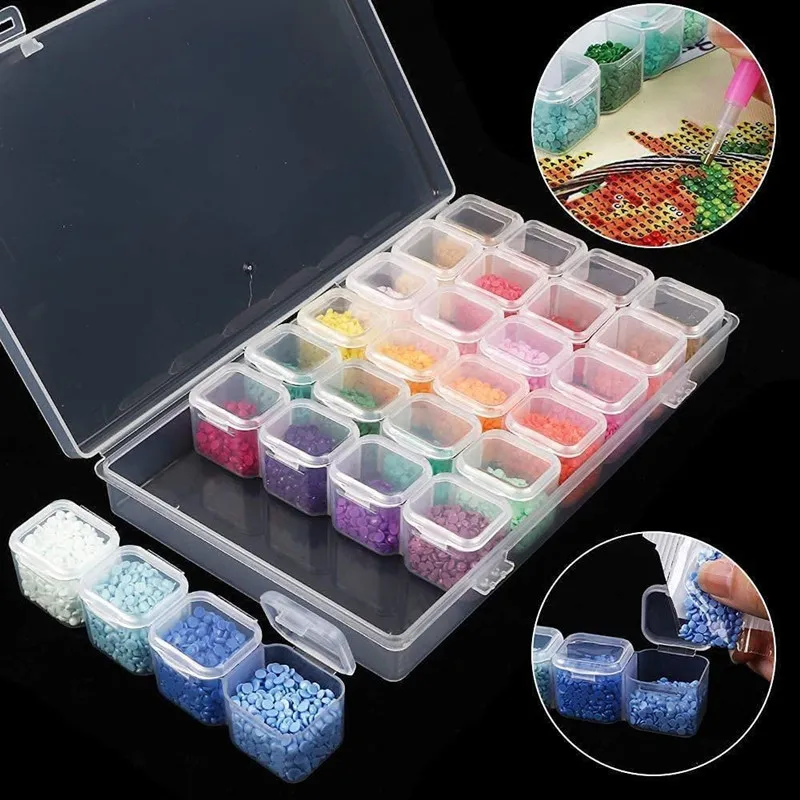 Caja De Exhibición De Diamant De Piedras Preciosas Con Bandeja
