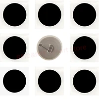 NFC Tags RFID NFC Nt/ag215 13.56MHz Black Sticker NFC 215 TagMo Adhesive Labels 25MM 504 Bytes NFC personal automation NFC 215 2