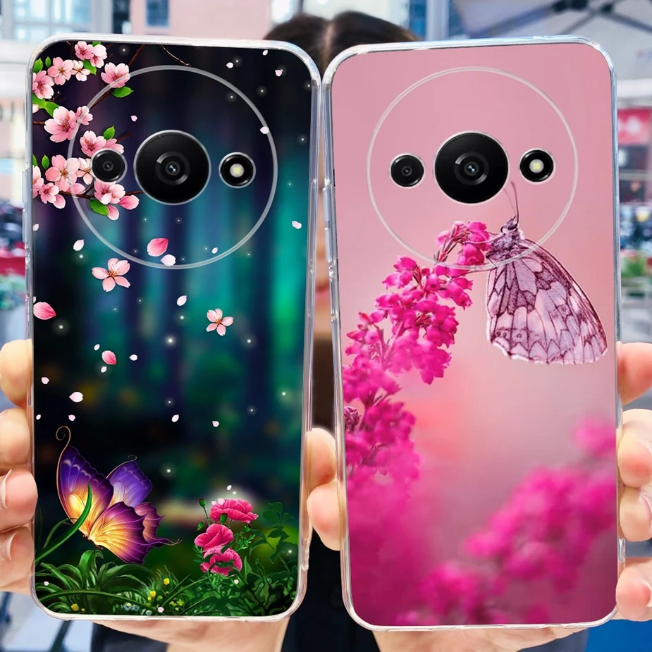 Stylish Painted Soft Silicone Phone Protective Case