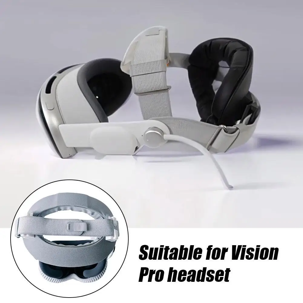 

For Apple Vision Pro VR Helmet Braided Headband Head Strap For Head Pad Comfort Headband Comfortable Reduce Pressure