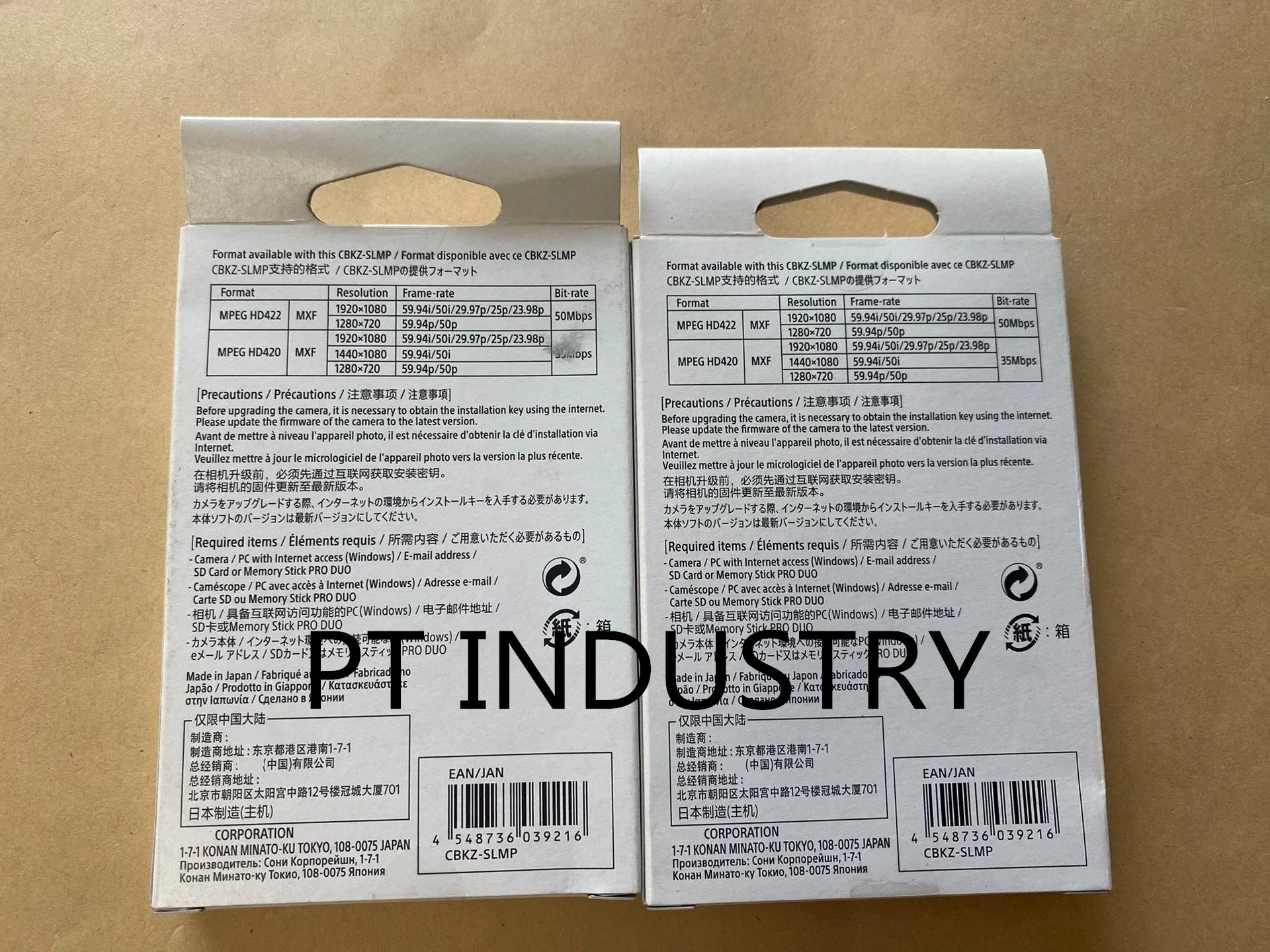 Original CBKZ-SLMP MPEG HD 422 Format File 10BT Upgrade Key Software for Sony PXW-Z190 PXW-Z90 PXW-X70 PXW-FS5 PXW-FS5M2 Camera