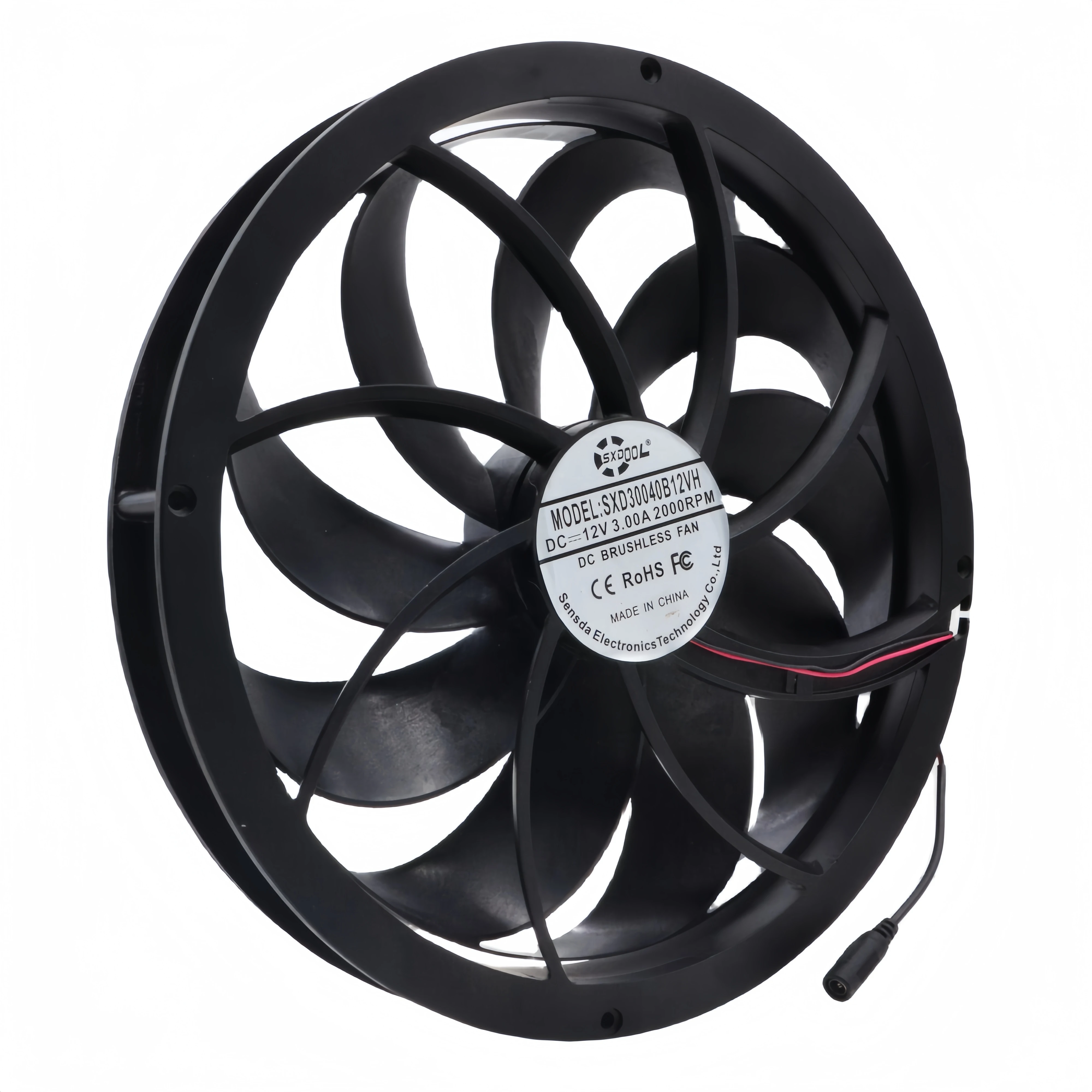 Produktbild von KAHDGSS 12 V Hochgeschwindigkeit 180 Mm Dünne Kühllüfter