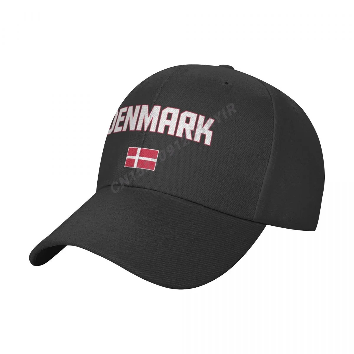 

Baseball Cap Denmark Flag Wild Sun Shade Peaked Adjustable Caps for Men Women Print