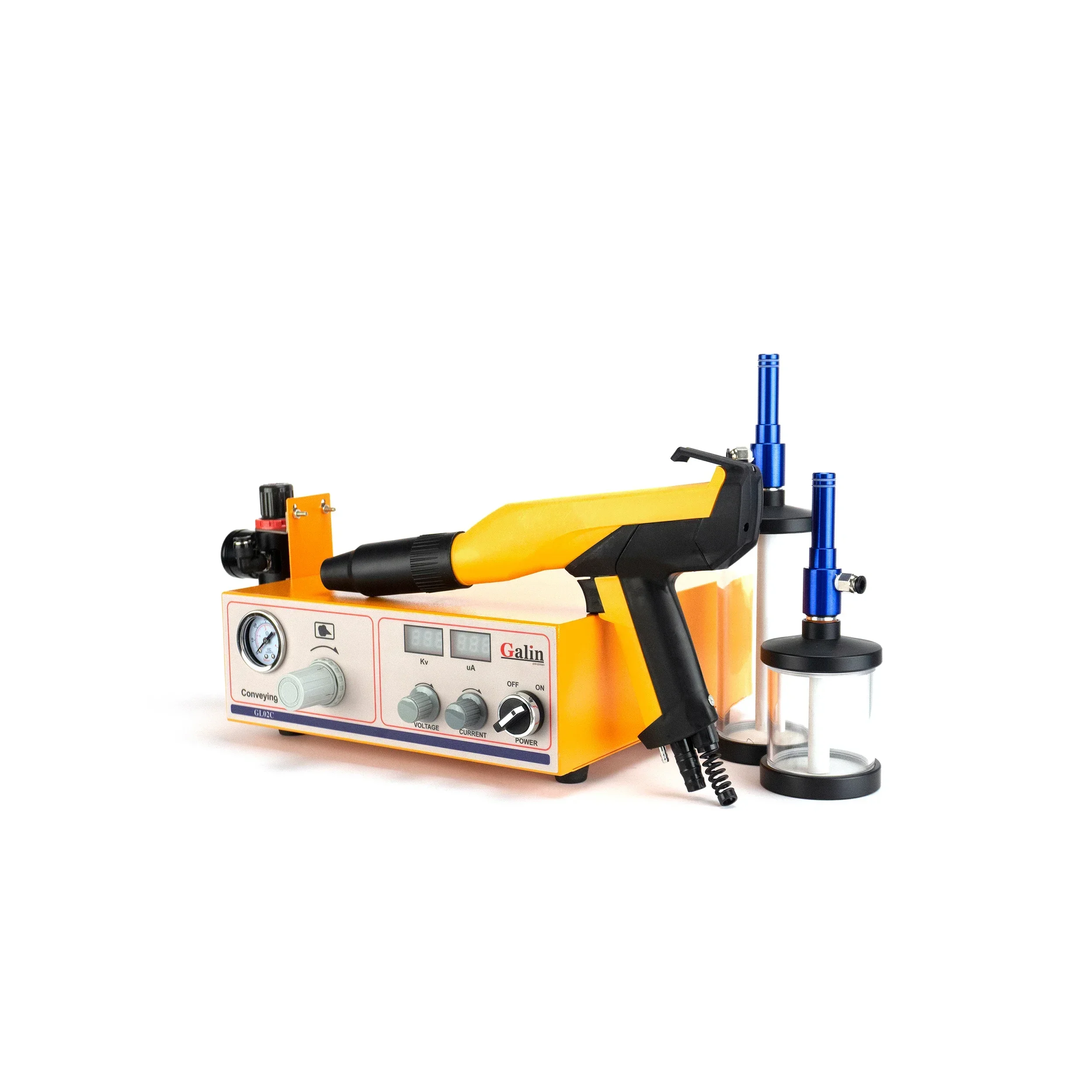 

Galin Small Lab / Test Electrostatic Powder Coating machine GalinL-02C