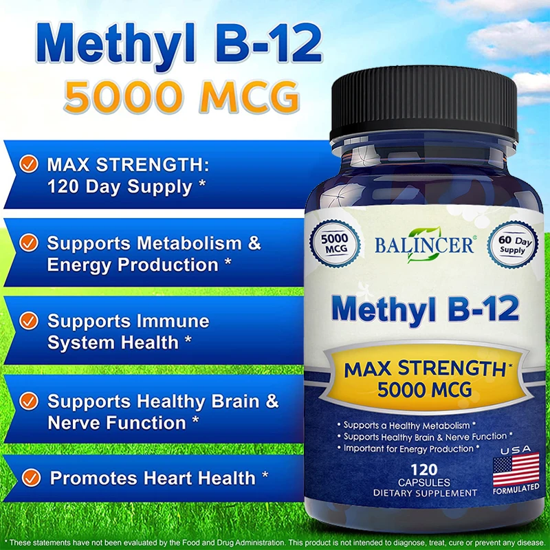 Balincer Vitamin B12 (Methylcobalamin) Relieves Upset Stomach and