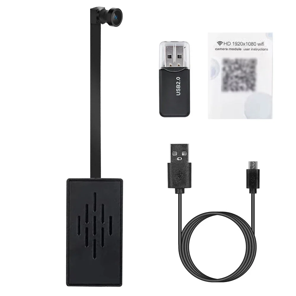 Mini Camera 1080P HD WiFi Camcorder DIY Portable Wireless Module Video Recorder Motion Detection P2P Camera Support Remote View