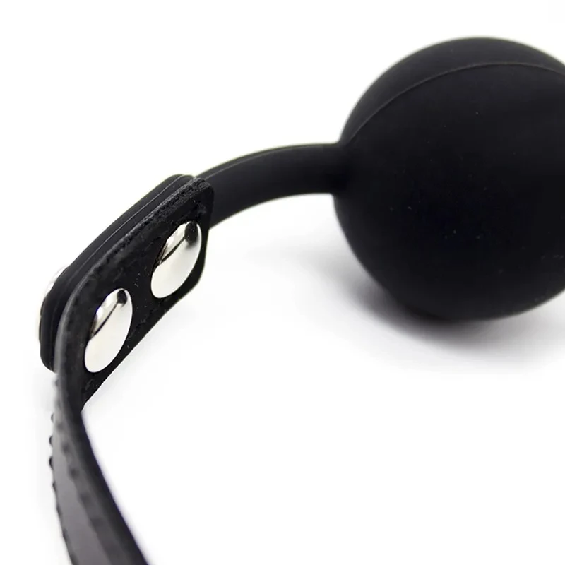 Sex Toys BDSM 4 Colors Soft Silicone Gag Ball Woman Sexy Gag Oral Fetish For Couples Oral Fixation Bondage Restraints Erotic Toy