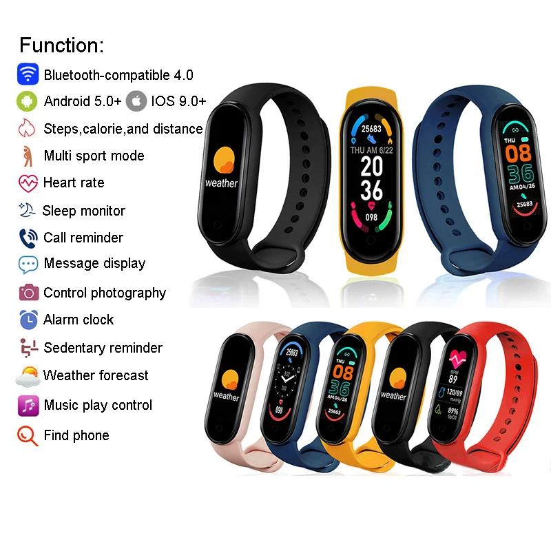 Relojes Smart Watch Kids Smartwatch Children Fitness Tracker Heart Rate Monitor For Boys Girls Waterproof Watches For Xiaomi 5