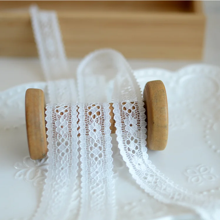 White Black Lace Ribbon Sewing Accessories Thin Embroidered Lace Trim Embroidery DIY Apparel Fabric Decoration 10 Meters lace ribbon lace sewing accessories