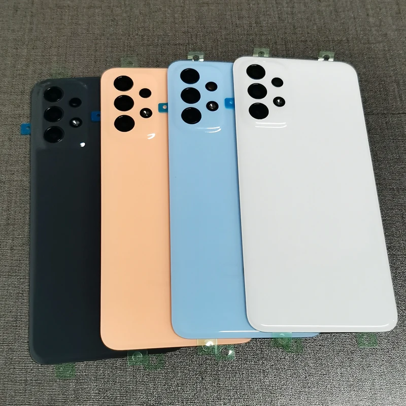 For Samsung Galaxy A23 4G A235 Back Battery Cover Rear Door Housing Cover Replacement With Camera Lens for Galaxy A23 SM-A235F camera lens cover phone back cover glass phone back cover phone camera lens glass battery cover