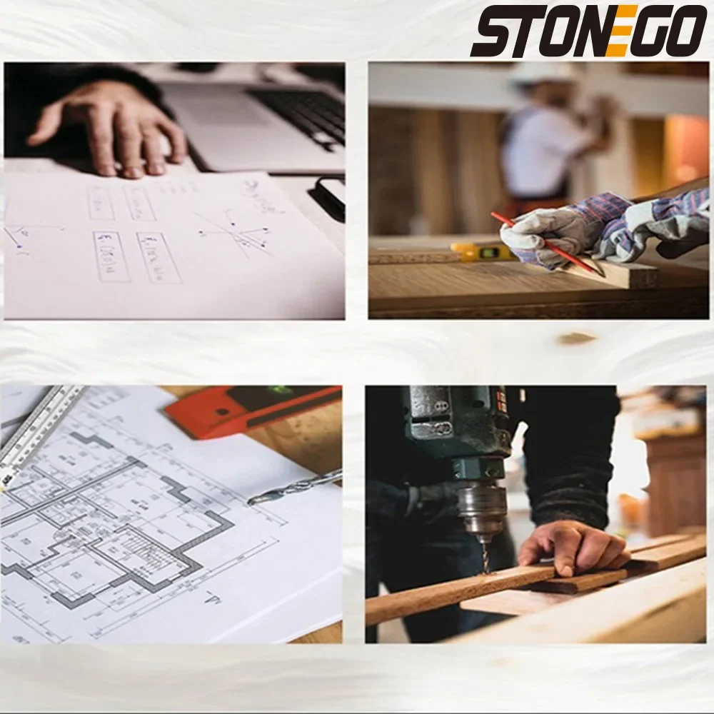 High Precision Double-Sided Stainless Steel Ruler Set