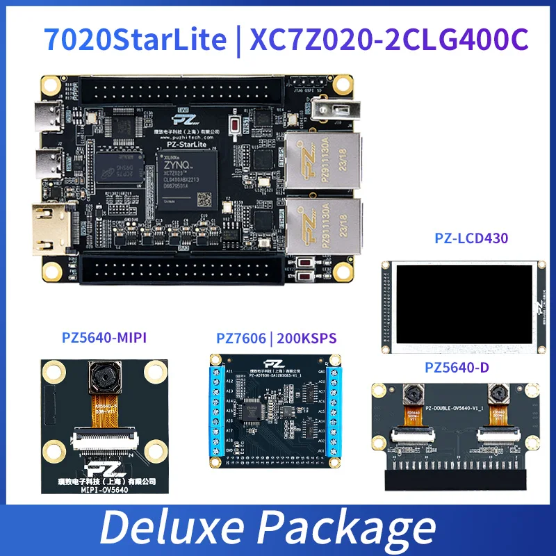 Fpga開発ボード、puzhi 7020、xilinx Zynq-7000 soc xc7z020 - AliExpress