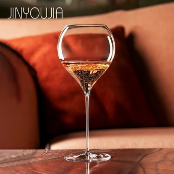 Handmade Bordeaux Crystal Goblet 1