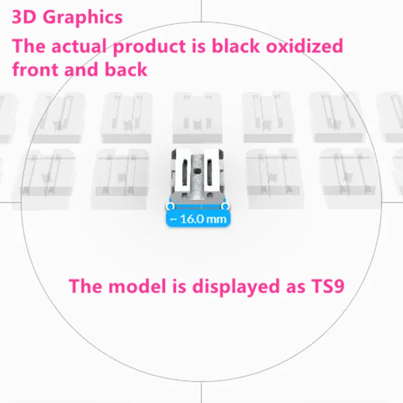 

Внешний инструмент 1,5 мм оптоволоконный опциональный фотоэлемент подходит для переднего и заднего ремня целевого металлического основания из Алюминия Черного и зеленого цвета