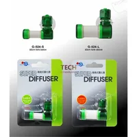 Super CO2 Atomizer Carbon Dioxide Bubble Diffuser for Aquarium Grass Plant Tank Size S/L 1
