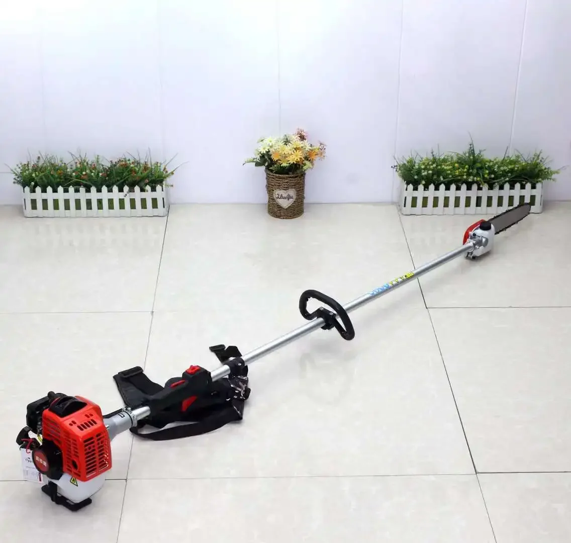 1.5M 1E34F Power High Branch Saw 25.4CC Lawn Mower High Altitude Branch Pruner Gasoline Telescopic Garden Tool 4