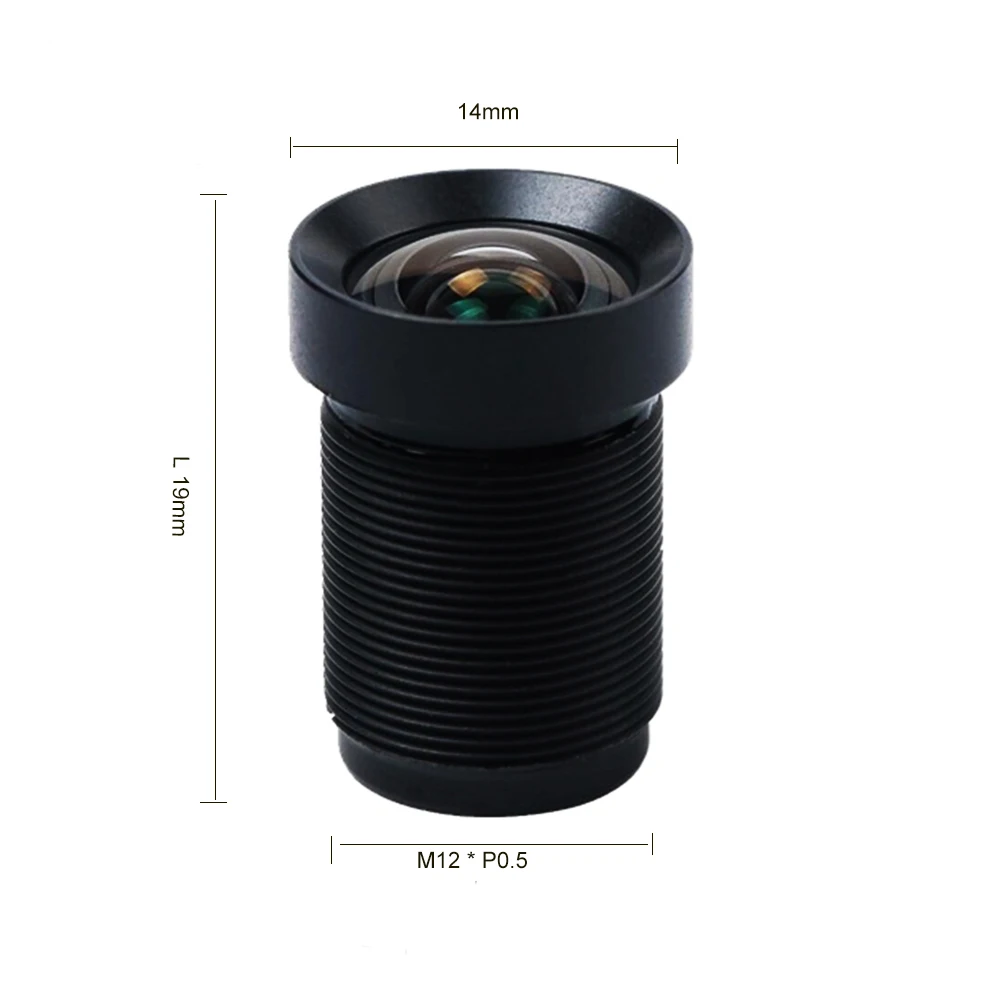Objectif 4K 10MP 4.35mm M12 pour Drone DJI GoPro Hero 4/3+