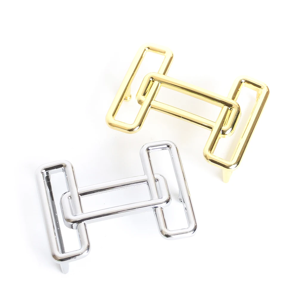 Lässige Luxus Designer Marke Pin Schnalle Gürtel Männer hochwertige Frauen ohne Riemen für Jeans Gold für 35 ~ 39mm Riemen nur Schnalle – Detail 4