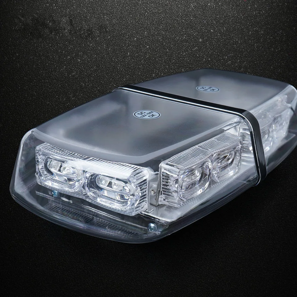 Barra Luminosa Stroboscopica Lampeggiante A 54 LED Lampada Di - Foto 10