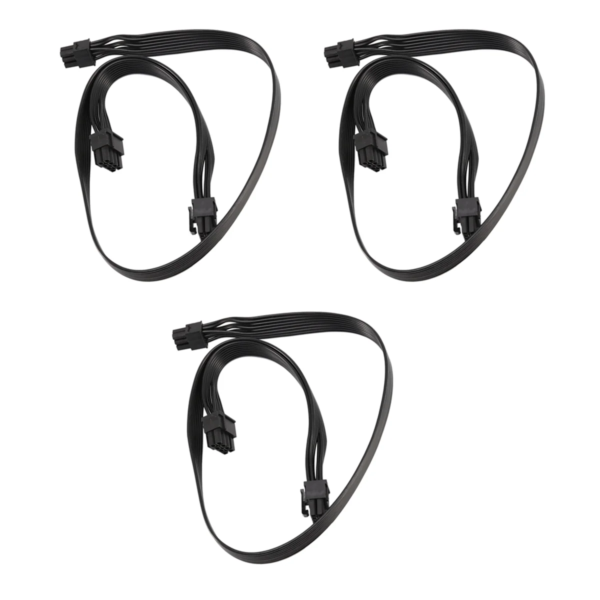 3X Pci-E 6 Pin A 2 Porte 6 + 2 Pin Cavo Di Alimentazione Da 6 Pin A 8Pin Per Cooler Master V Series V850 V700 V1000 Alimentatore Modulare