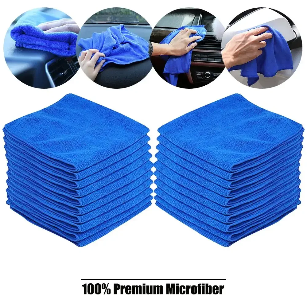 Microfiber Cleaning Cloths Lint Free Absorbent Reusable Car Cloths