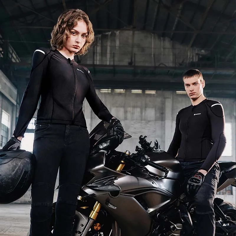 SCOYCO Summer Men's Motorcycle equipment Motocross Body Soft armor vest protector moto protecto motorbike jacket armors