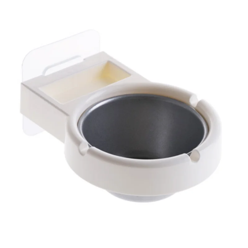 Portable Ashtray Cigarettes Ashtray Silicone Ashtray Stainless Steel Ashtray Metal Ashtray Air Purifier Ashtray Wood Ashtray Ceramic Ashtray Toilet Ashtray No Punching Wall Mounted Fashion Ashtray Jar Creative Wall Hanging Toilet Multifunctional Ash Rack Cigar