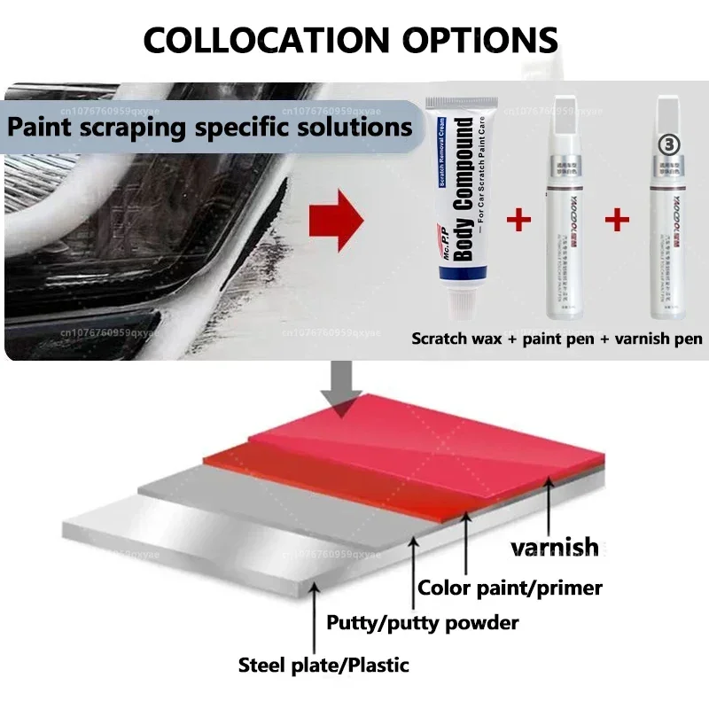 For Mazda Series Paint pen 3 CX3 CX4 CX5 Mazda 6 Car Scratch repair set Extreme Gray Pearl white crystal Diamond Blue 2