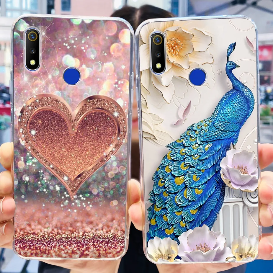 Cute Painted Soft Silicone Phone Case - Colorful Back Cover and Bumper