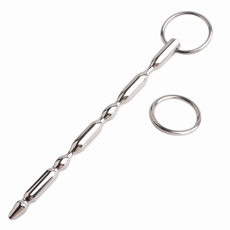Solid Stainless Steel Urethral Plug Urethral Sounding Penis Plug Urethra Stimulate Dilator Masturbation Rod Sex Toys For Men Gay