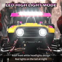 JJRC new lighting simulation off-road vehicle, 1/16 c8805 four-wheel drive brushless remote control vehicle, model toy. 1