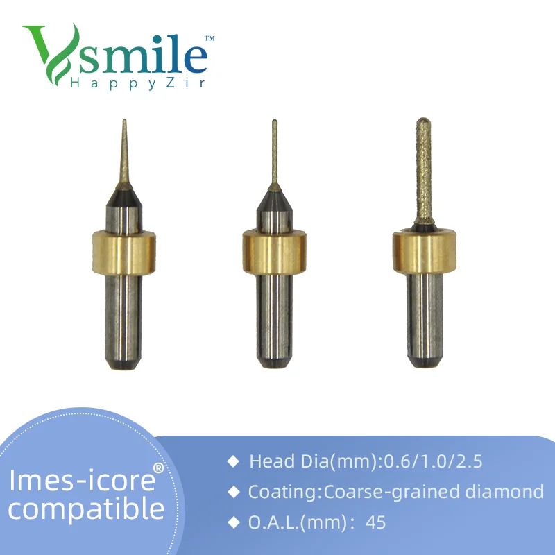 Dental Imes Icore T21 T22 T23 Fresa E Metallo Litio Disilicato Vetroceramica S Compatibile Con Imes Icore 350I