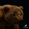 Brown Bear High Fidelity Anime Cute Plushie Grizzly Bear Plush Toys Lifelike Animals Simulation Stuffed Doll Kawai Toy Gifts Kid 5