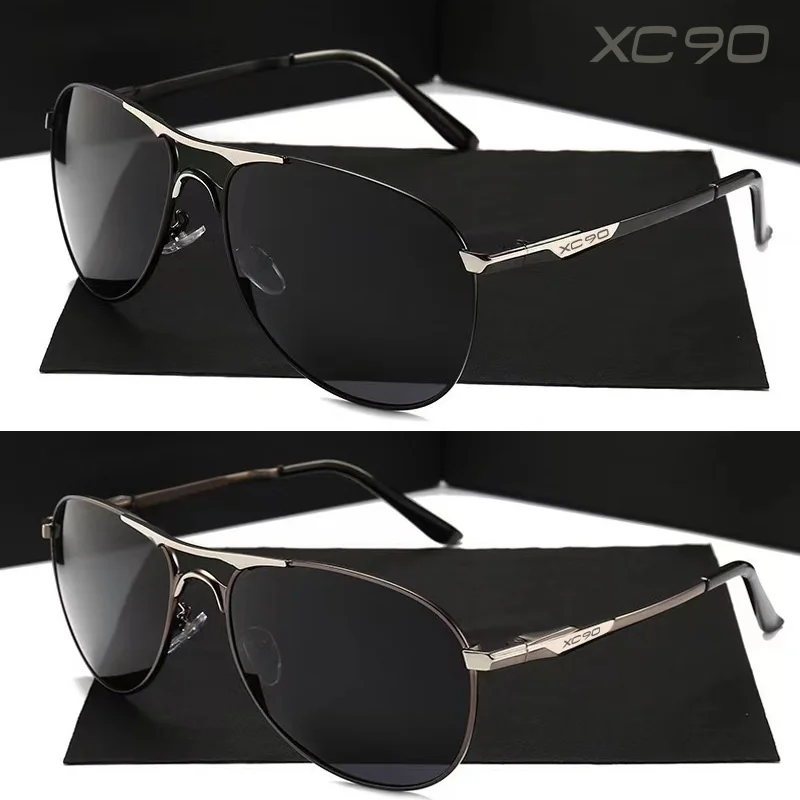 Stylish Men's Sunglasses UV400 Polarized Transparent Driving For Volvo XC90 S90 V40 V90 AWD Accessories