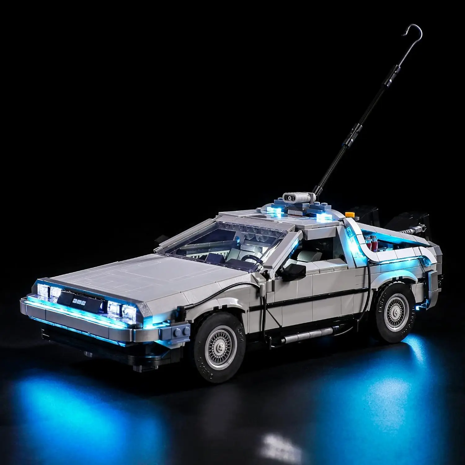 HPROSPER 5V LED 조명(모델 없음) LEGO 10300 Creator Expert용 미래 타임머신으로 돌아가 빌딩 블록을 밝혀보세요