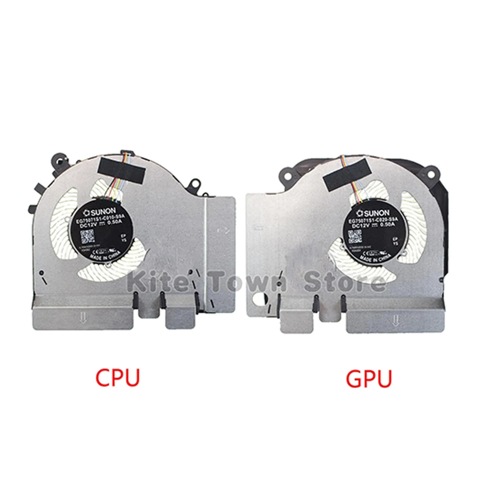 Ventilador de Refrigeração para Notebook Xiaomi mi Cpu Gpu Jogo 15.6 Gtx 1060 6g2023 Rtx 2060 Gtx 1660 ti Eg75071s1-c020-s9a Novo - Imagem 2